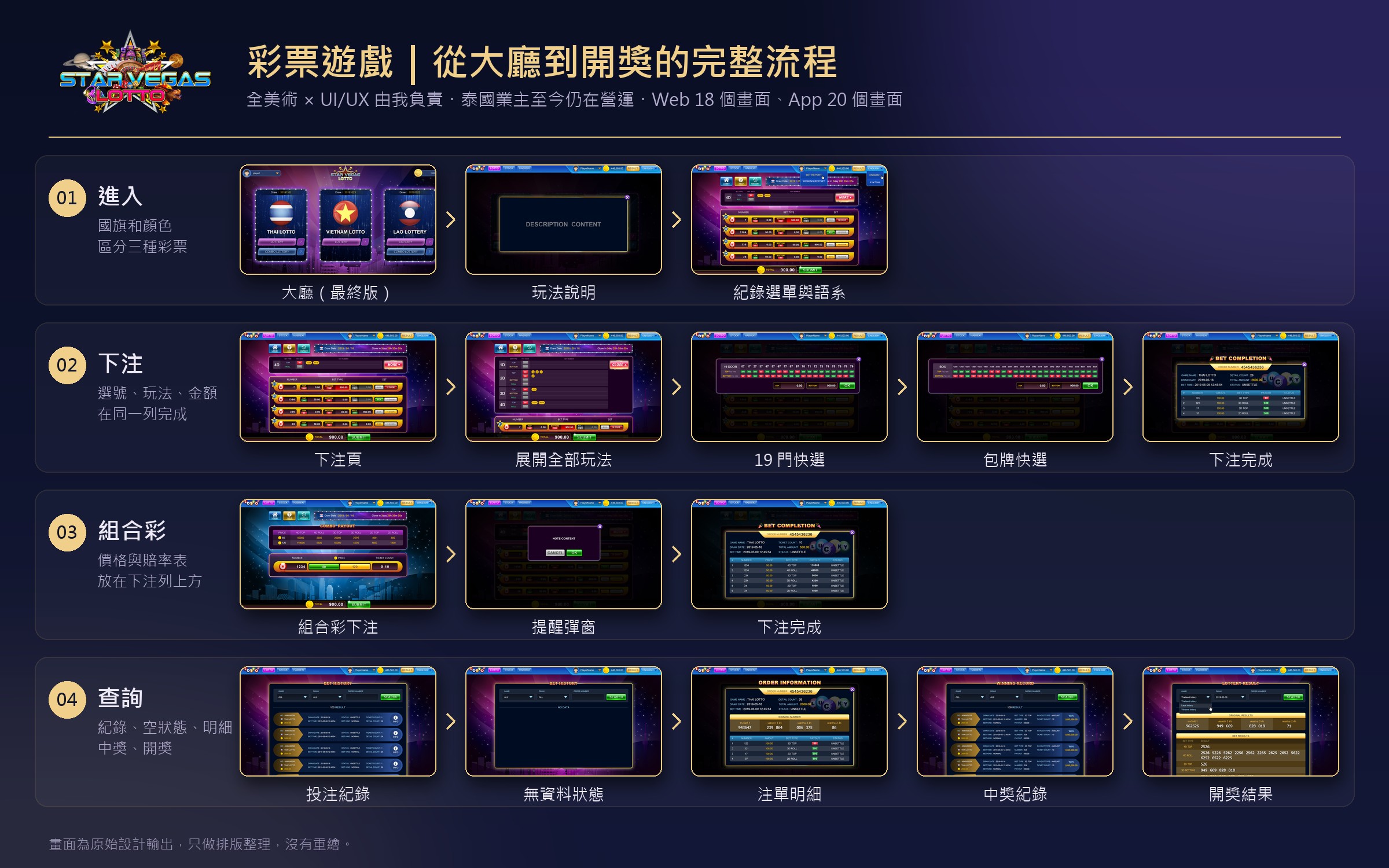 完整流程|進入、下注、組合彩、查詢